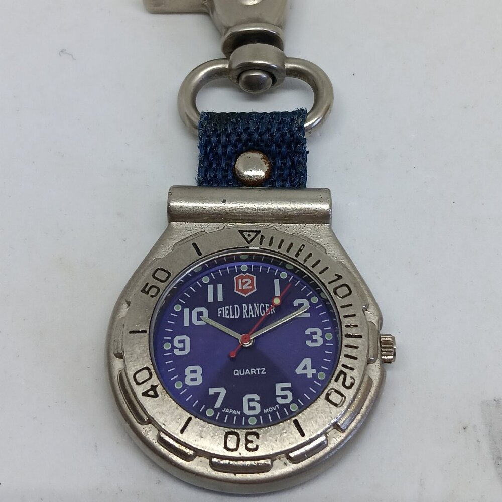 VINTAGE 2000 Field Ranger A126-02 Belt / Backpack 42mm Watch NEW BATTERY